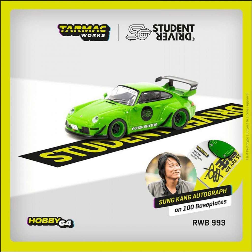 Tarmac Works T64-017-SD 1/64 RWB 993 RHYTHM Estudante De