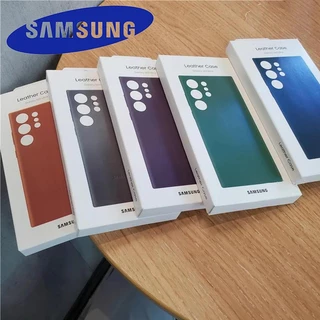 Samsung Galaxy S24 Ultra S24 Plus S24 + Capa De Couro De Luxo De Alta Qualidade Com Proteção Total À Prova De Choque Para S24Ultra
