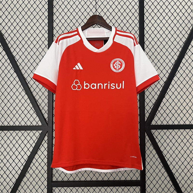 Camisa de Futebol SC Internacional 2024 /2025 Home Tailândia 1: 1