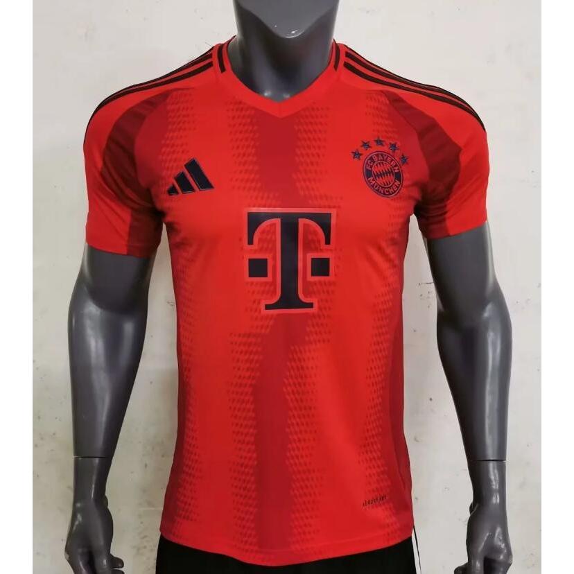 2024/2025 Bayern Munique Camisa Vermelha De Futebol Em Casa