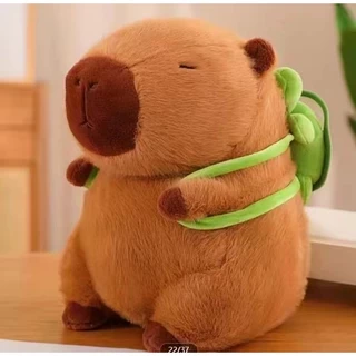 Nova boneca de pelúcia Capibara de 8 polegadas boneca de capivara de 8 polegadas