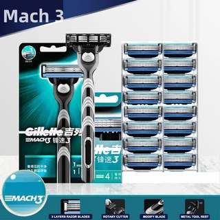 16PCS/12PCS MACH 3 Lâminas de barbear masculinas