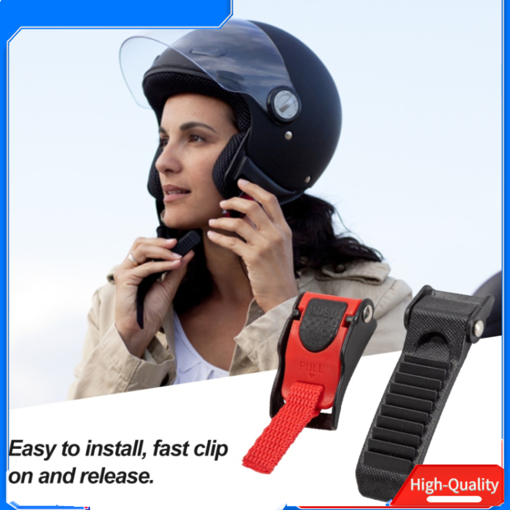 Capacete Fivela Fechadura Ajustável De Liberação Rápida Gancho Alça De Acessórios De Motocicleta Fivelas Rápidas Para De Corrida