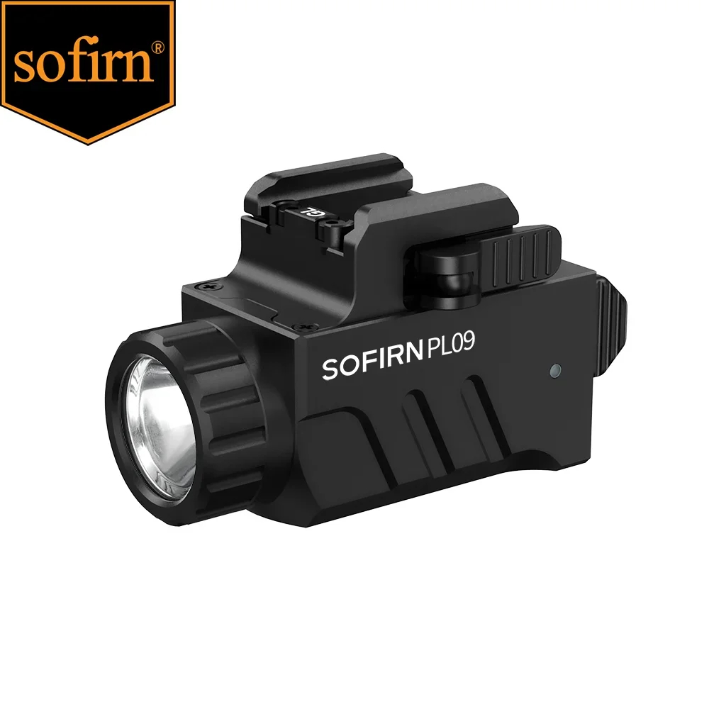 SOFIRN PL09 1600lm Mini-Luz De Interruptor Eletrônico Duplo De Cauda Tática Recarregável 6500K