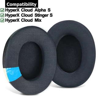1 Par De Almofadas De Gel Refrigerante Para HyperX Cloud Mix/Stinger S/Alpha Almofada De Fone De Ouvido Esponja