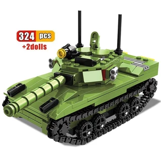 Tanque T-85 Tijolo Educacional Para Crianças Presente