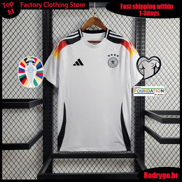 Equipe 2024 Camisa De Futebol Doméstico Alemanha