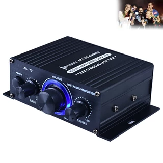 Mini Pequeno Amplificador De Potência Para Alto-Falante Bluetooth De 12V
