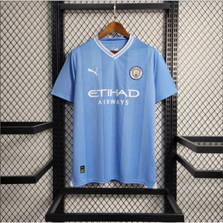 23-24 Manchester City Camisa Esportiva Masculina DE Alta Qualidade 1.1 S-4XL HAALAND-9 DE BRUYNE-17