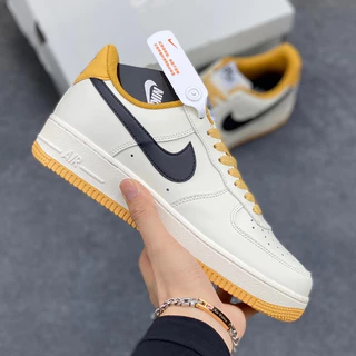 Novo Estilo "Branco Preto Amarelo" Tênis esportivo Unisexo de ponta baixa /FD9063-101