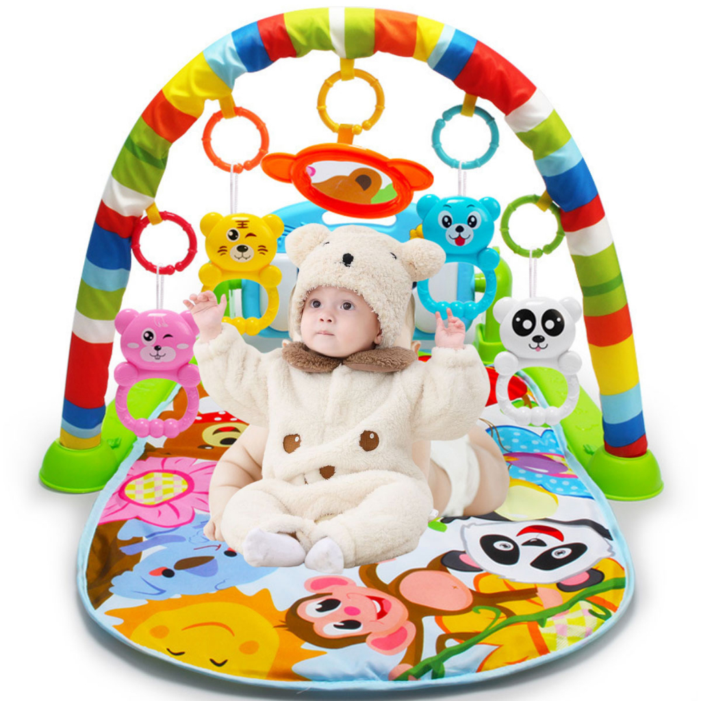 Tapete De Jogo Musical Para Bebês Kick Play Brinquedos Musicais ...