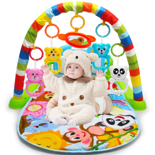 Tapete De Jogo Musical Para Bebês Kick Play Brinquedos Musicais Coloridos Para Brincar De Ginástica Tapete De Brincar Colchão De Bebê Brinquedos De Ginástica Para Bebês