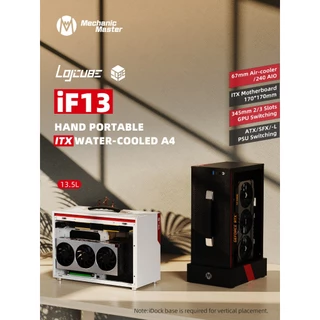 iF13 13.5L Caixa Portátil 240AIO ATX PSU A4 Estrutura Mini ITX Chassi PC Mecânica Para Computador Mestre
