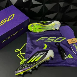 Novo Estilo de Botas de Futebol FG Sole F50 Púrpura Resistente ao Desgaste Antiderrapante