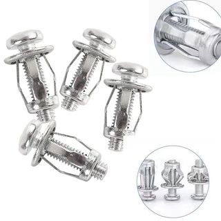 10/20PCS Porcas De Macaco Parafuso De Aço Carbono Galvanizado Chapa De Ferro Oca Alumínio Expansão Rebite Usado Para metal Parafusos De Pétalas Específica Carros/Paredes