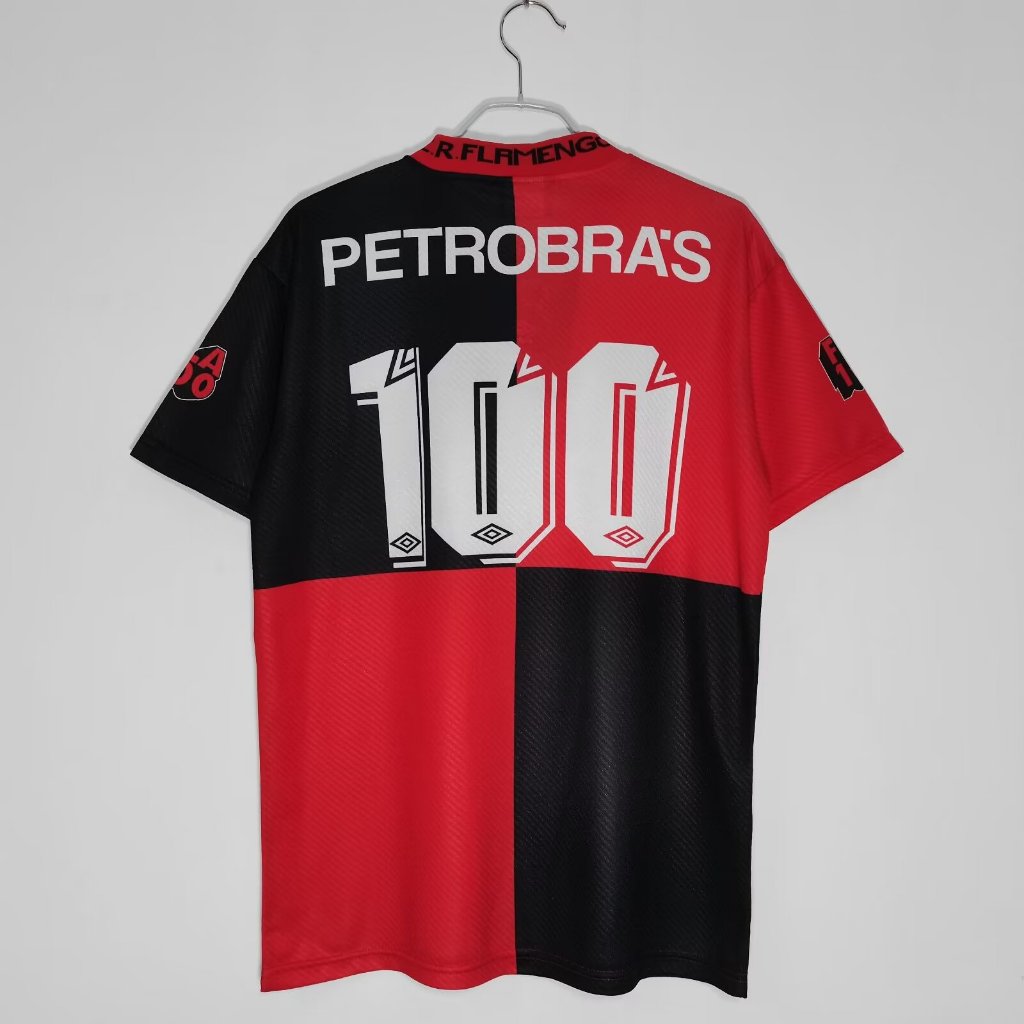 Camiseta De Futebol Centenal Masculina Retro 1994 FLMG Stadium