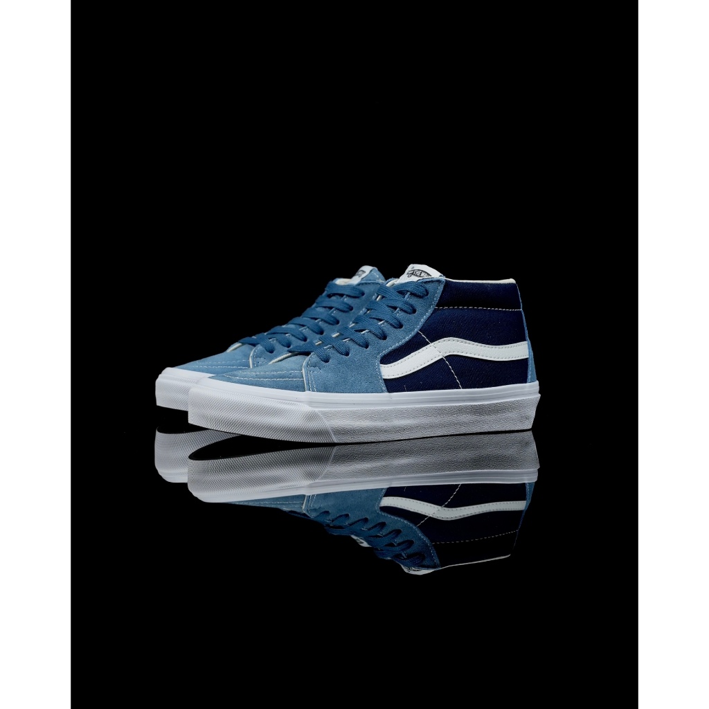 Sapatos De Skate De Camurça casual retro Clássico Mid-top