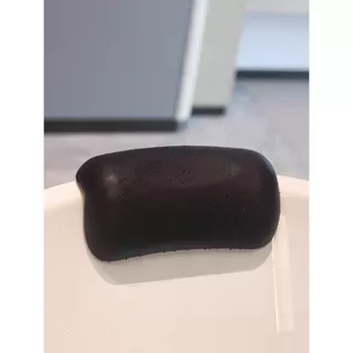 Almofada De Banheira Encosto De Cabeça Redondo Branco Almofadas Não Tóxicas SPA Com Ventosas PU Acessórios