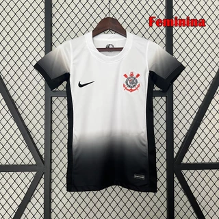 Feminina 24-25 nova casa Camisola de Futebol HOME Feminino