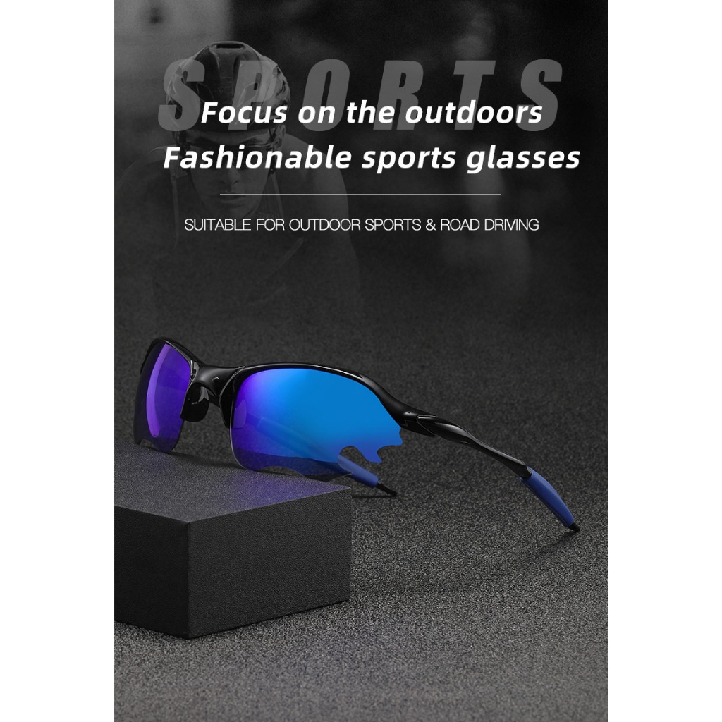 Y2k Óculos de sol clássicos para ciclismo esportivo ao ar livre Chama Óculos de sol clássicos para viagens de lazer Anti-Ultravioleta 5902