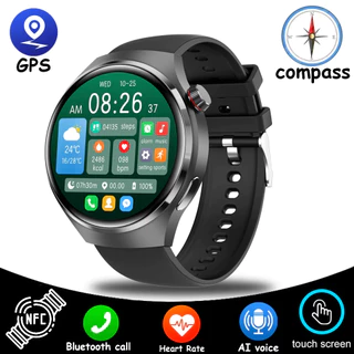 Huawei GT4 Pro GPS NFC Smart Watch Novo Produto Smartwatch Relógio Inteligente Masculino 454 * 454 AMOLED Tela De Freqüência Cardíaca Bluetooth Chamada IP68 À Prova D'água 2024