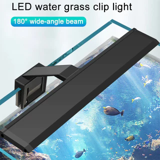 Lâmpada LED Para Aquário De Clip De Cultivo Plantas Aquáticas Aquários De Coral 3 Cores 220V 10-55cm Iluminação De Peixes Tanque De Peixe