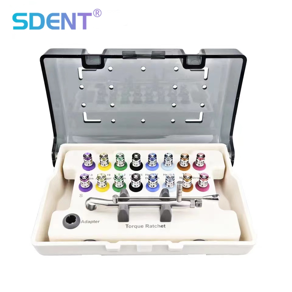Fast ShipDental Universal Implant Torque Screwdriver Kits De Catraca De ...