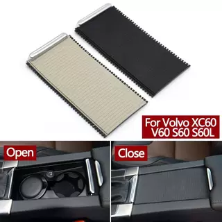 Console Do Centro Automóvel Braço Porta Bebidas Rolo Cego Guarnição Da Tampa Deslizante Para Volvo XC60 V60 S60 S60L 39868873 39868875