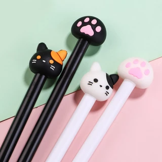 Nova Caneta Fofinha Pata De Gato Neutra Material De Escritório Para Estudantes De Papelaria