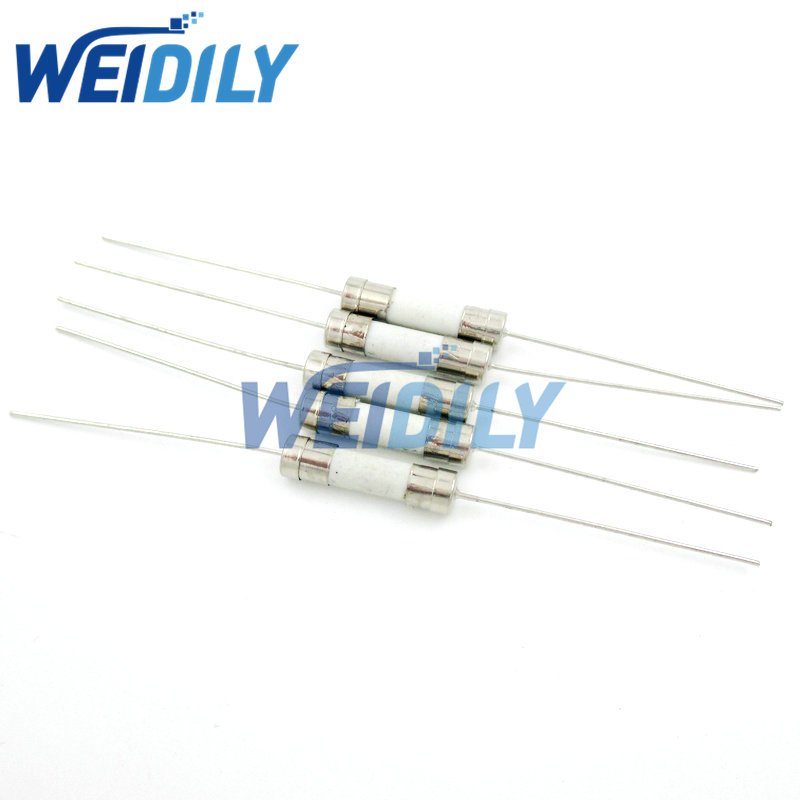 2 Fusibili In Ceramica 8A 250V 5x20 Mm – Soffiaggio Lento (T) – Generici