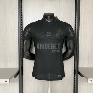 Camisa De Futebol 24/25 Versão Home Player Todos Os Patrocinadores