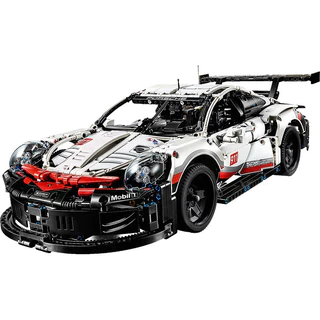 1600pcs Compatível Lego Integrado Porsche 911 Modelo de carro esportivo Ornamentos Meninas Meninas Montagem Educacional Bloco de construção Brinquedo Presente