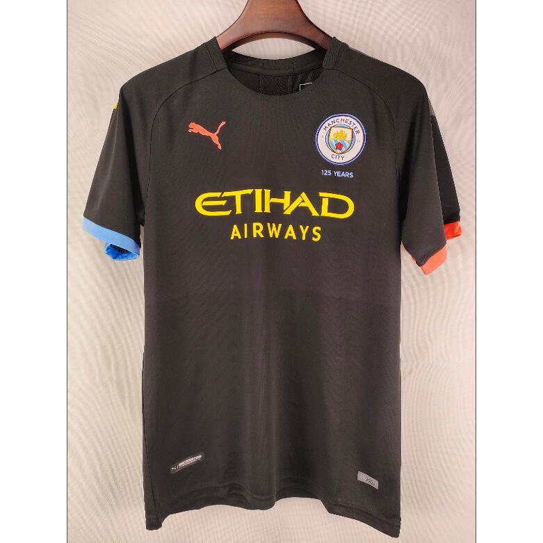 Retro 19-20 Man City Sweatshirt De Futebol Adulto Jersey Aaa
