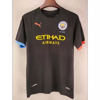 Retro 19-20 Man City Sweatshirt De Futebol Adulto Jersey Aaa