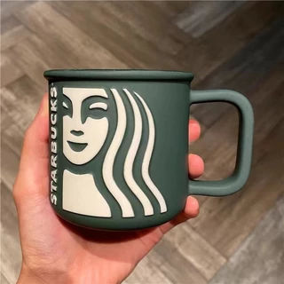 Xícara de café Starbucks xícara de café em relevo xícara de cerâmica xícara de água 320ML
