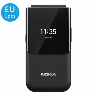 2720 ​​GSM com cartão duplo flip para idosos, antigo telefone móvel de comércio exterior vermelho-inglês padrão dos EUA