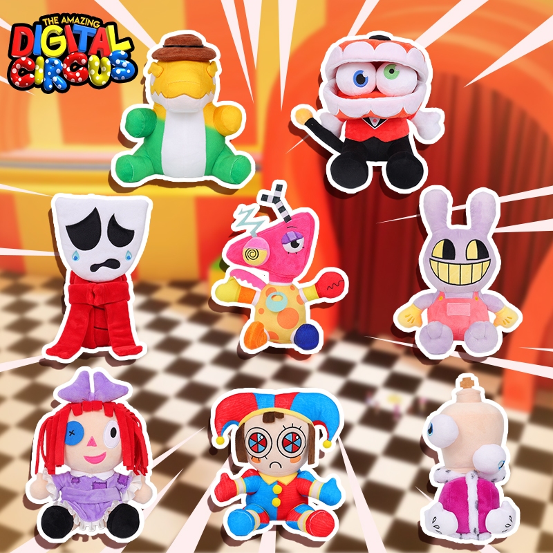 O Incrível CIRCUS DIGITAL Ragatha , Gummigo0 , zooble , Gangle , Kinger Presente De Brinquedo De Personagem Para Meninos E Meninas