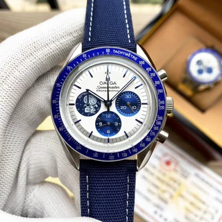 Relógio de Luxo de Alta Qualidade Snoopy de Quartzo de Três Olhos de Quartzo de Alta Qualidade Relógio Casual de Malha de 42mm