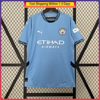 Camisa De Futebol 2024-2025 Tailândia Casa Azul MC/Home