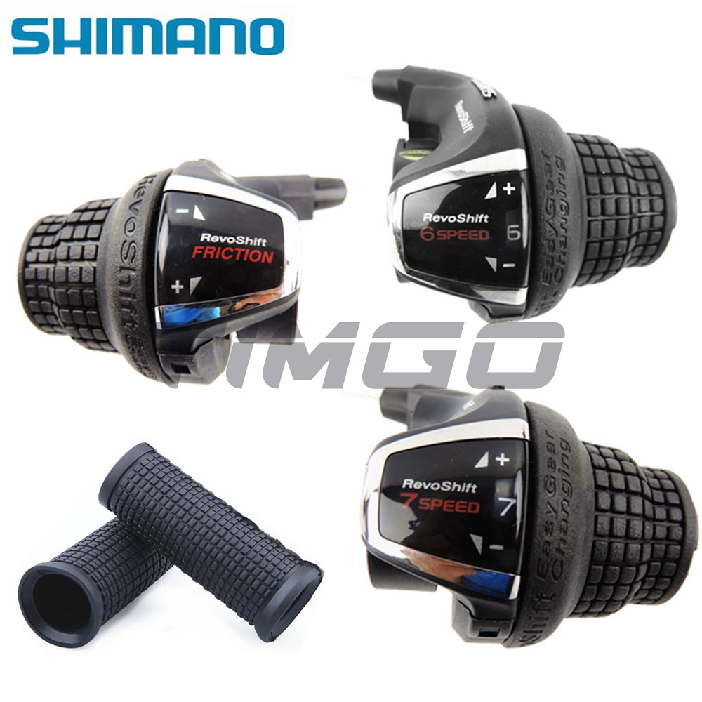 Leve Cambio Shimano Tourney SL-RS35 A Manopola 3x7 Velocit&agrave; Set Nuovo