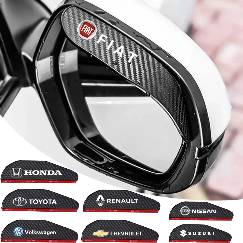 Espelho Retrovisor Do Carro Proteção Contra Chuva Sobrancelhas De Universal