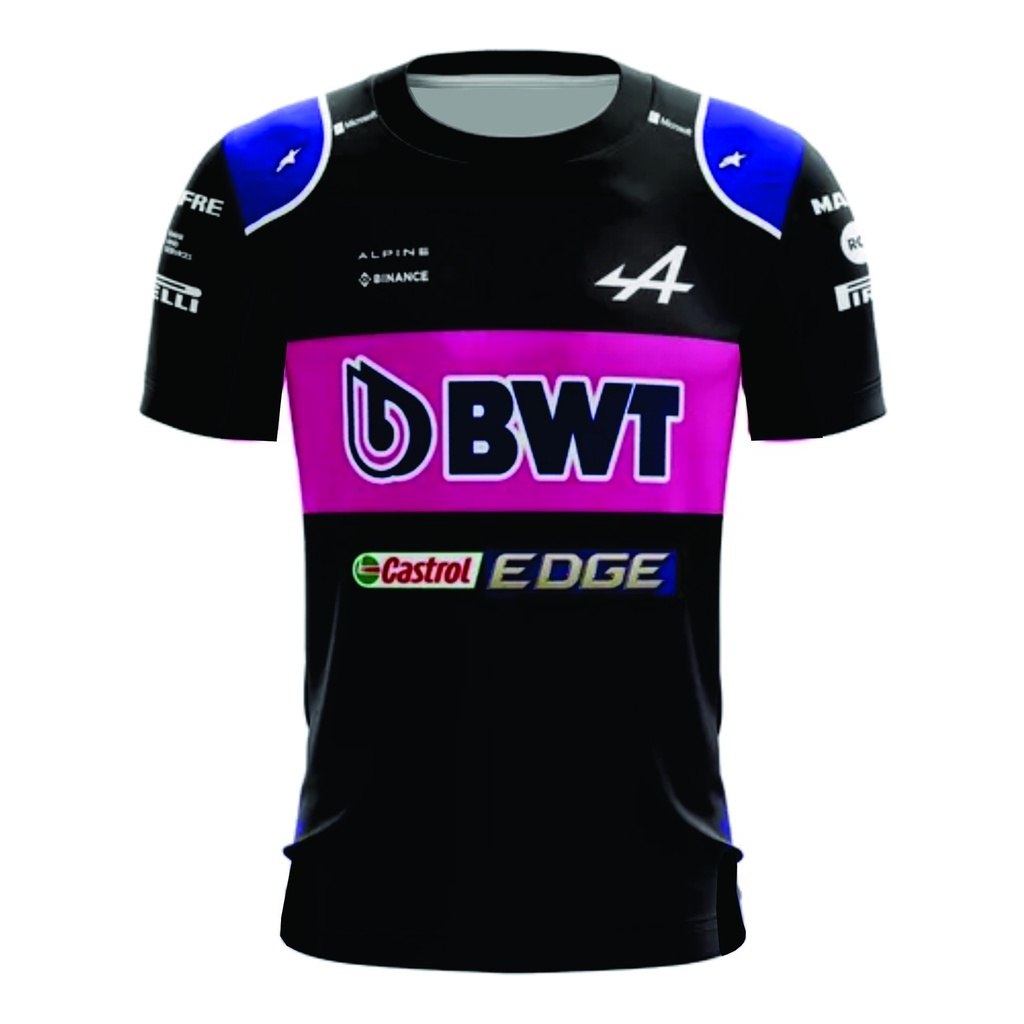 Vermelha Bull 2024 F1 Camiseta Casual Respirável , Adequada Para , Impressa Com Padr ã o/Formula One/Summer Grande 5XL