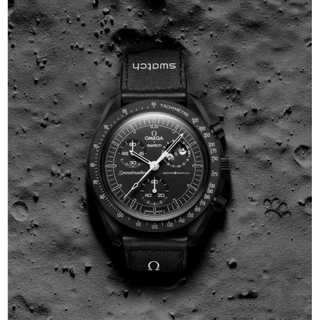 Novo ! OMEGA-SWATCH Colaborácio Tripartite Snoopy Casal Relógio Planet Watch Super Nightlight Edition