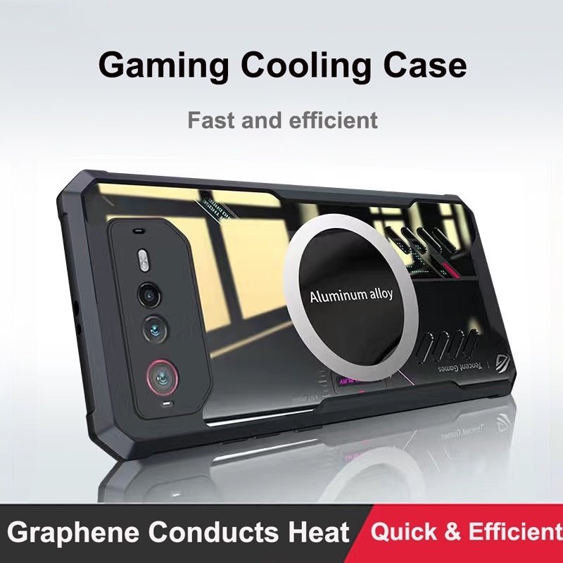 Capa Para Asus ROG Phone 2 De Grafeno Dissipação De Calor Protetora ...