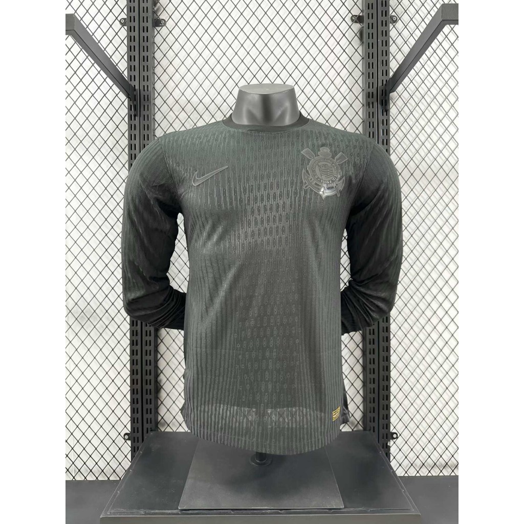 24/25 Jogador De Manga Comprida Corinthians Longe popular Nova Camisa