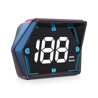 GPS HUD Display De Velocidade Velocímetro Digital Alarme De Excesso De Velocidade Plug and Play Head Up Display Acessórios Do Carro Para Todos Os Carros