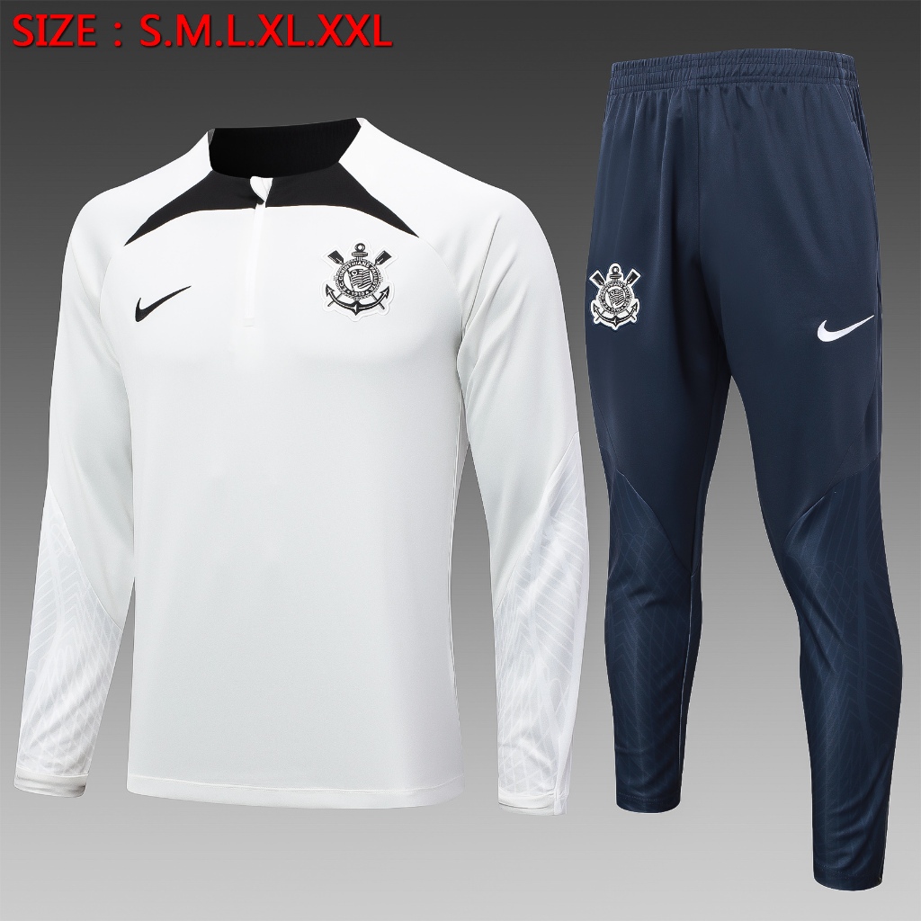 24-25 Half La Corinthian Cinza Claro Popular Novo Conjunto De Jersey