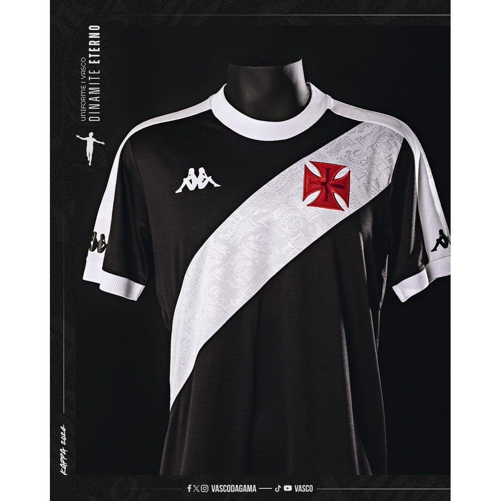 camisa do vasco 24/25 home futebol Roberto