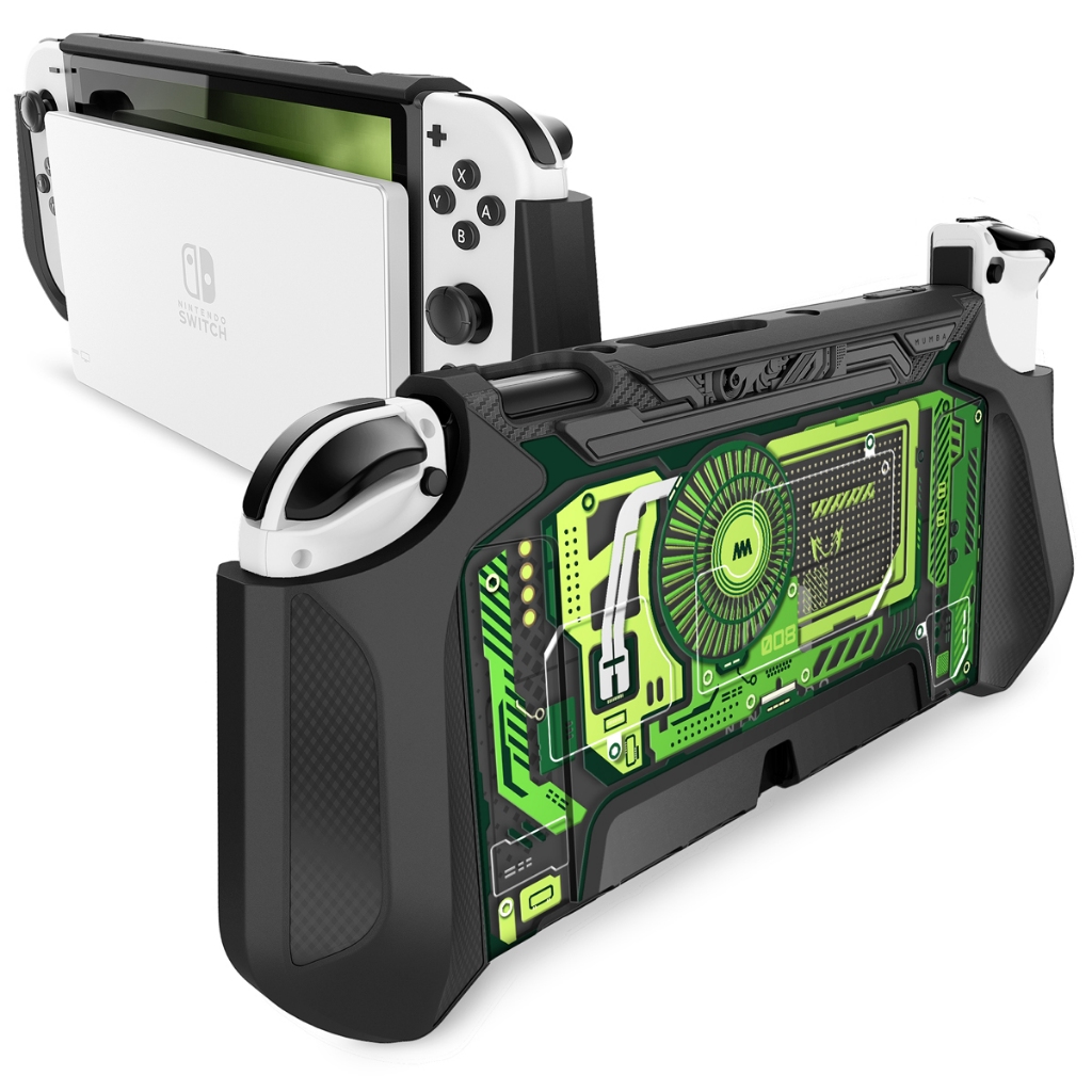 Capa Mumba para Nintendo Switch OLED 2021, Capa protetora TPU Grip