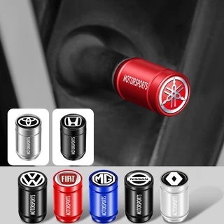 Tampa Da Haste Válvula Para Pneus De Roda De Carro , Estilo Universal , Núcleo Anti-Ferrugem , Motocicleta , Acessórios Carros , 4pcs
